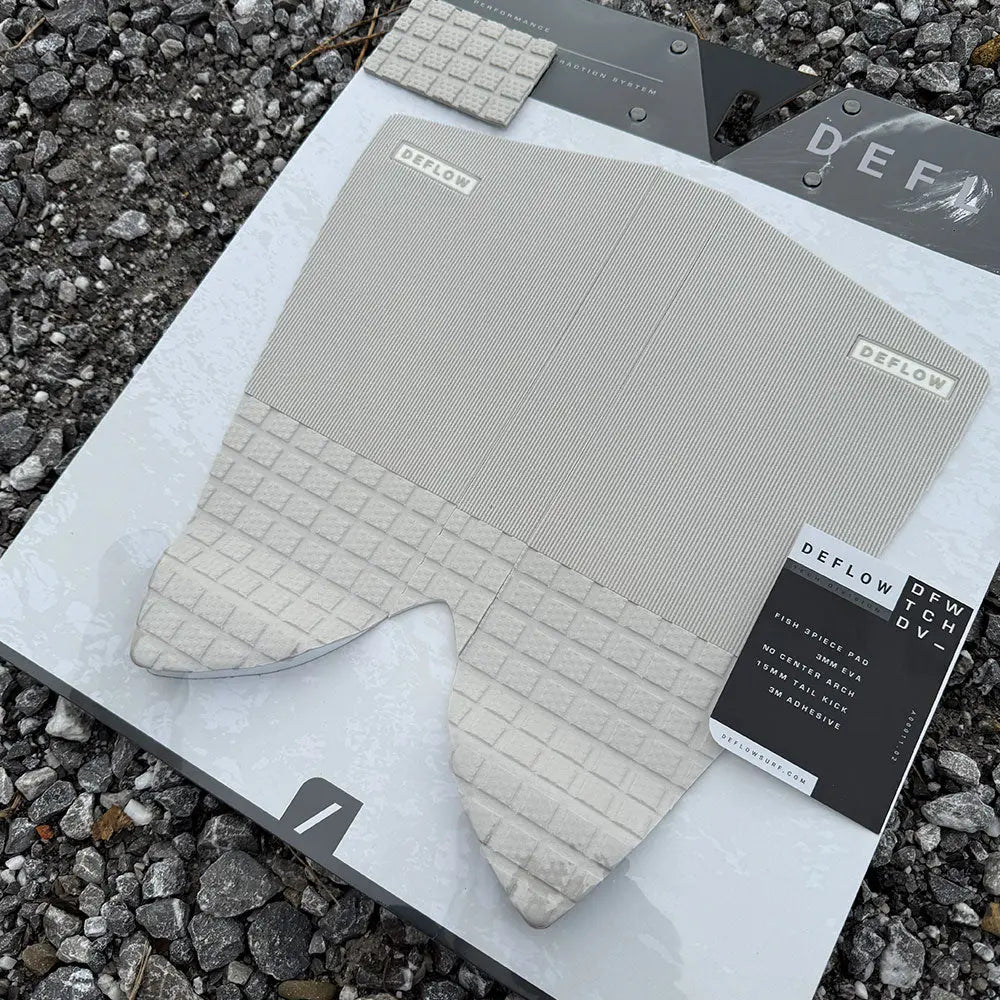 Deflow fish 3 parties (light grey) Deflow