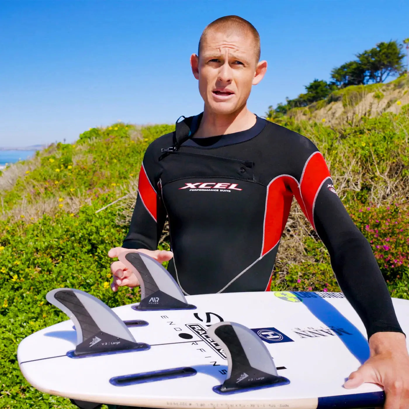 Firewire velox 5 fin set (futures) Large Firewire