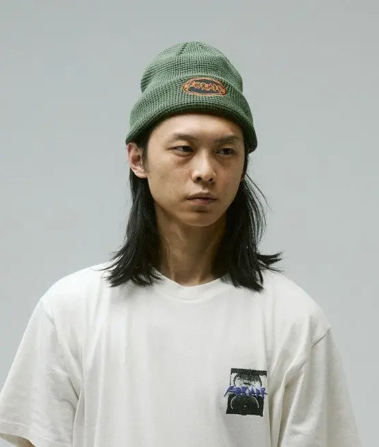 Former flatline beanie (washed green) Former merchandise