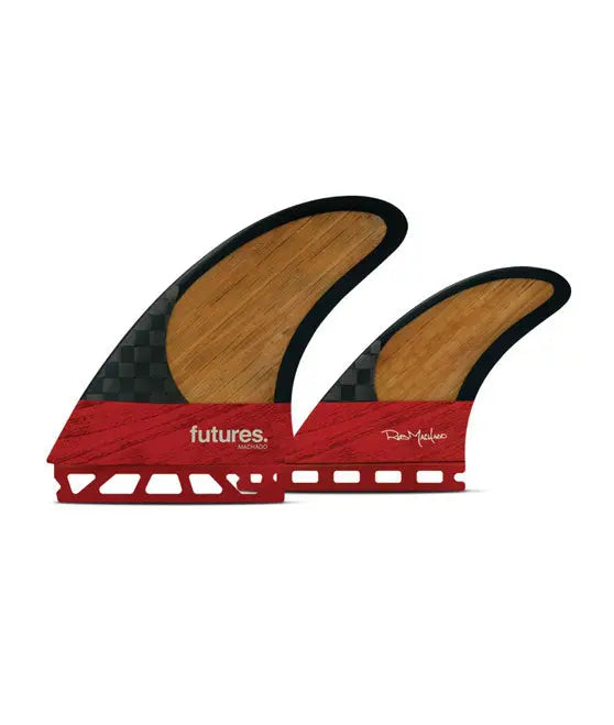 Futures Fins Rob Machado Blackstix Twin 2+1 Futures fins