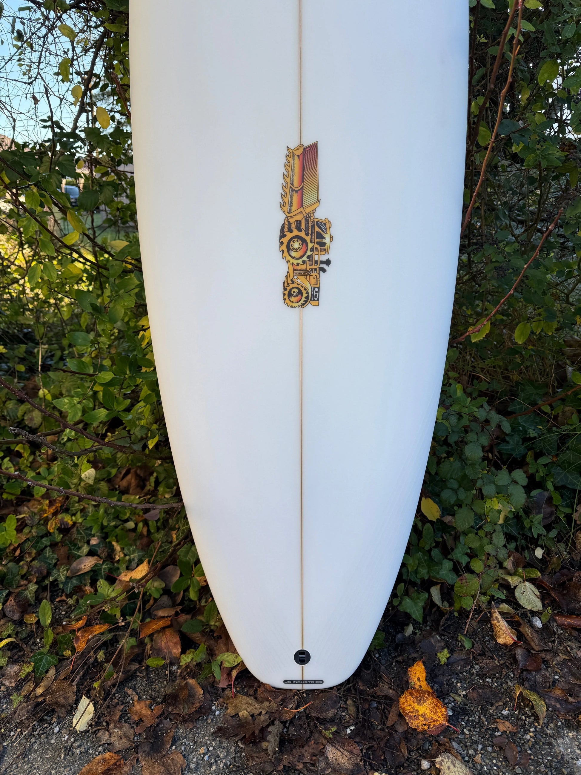 planche de surf js industries golden child natura surfshop details squash tail inegra renforts natura surfshop landes