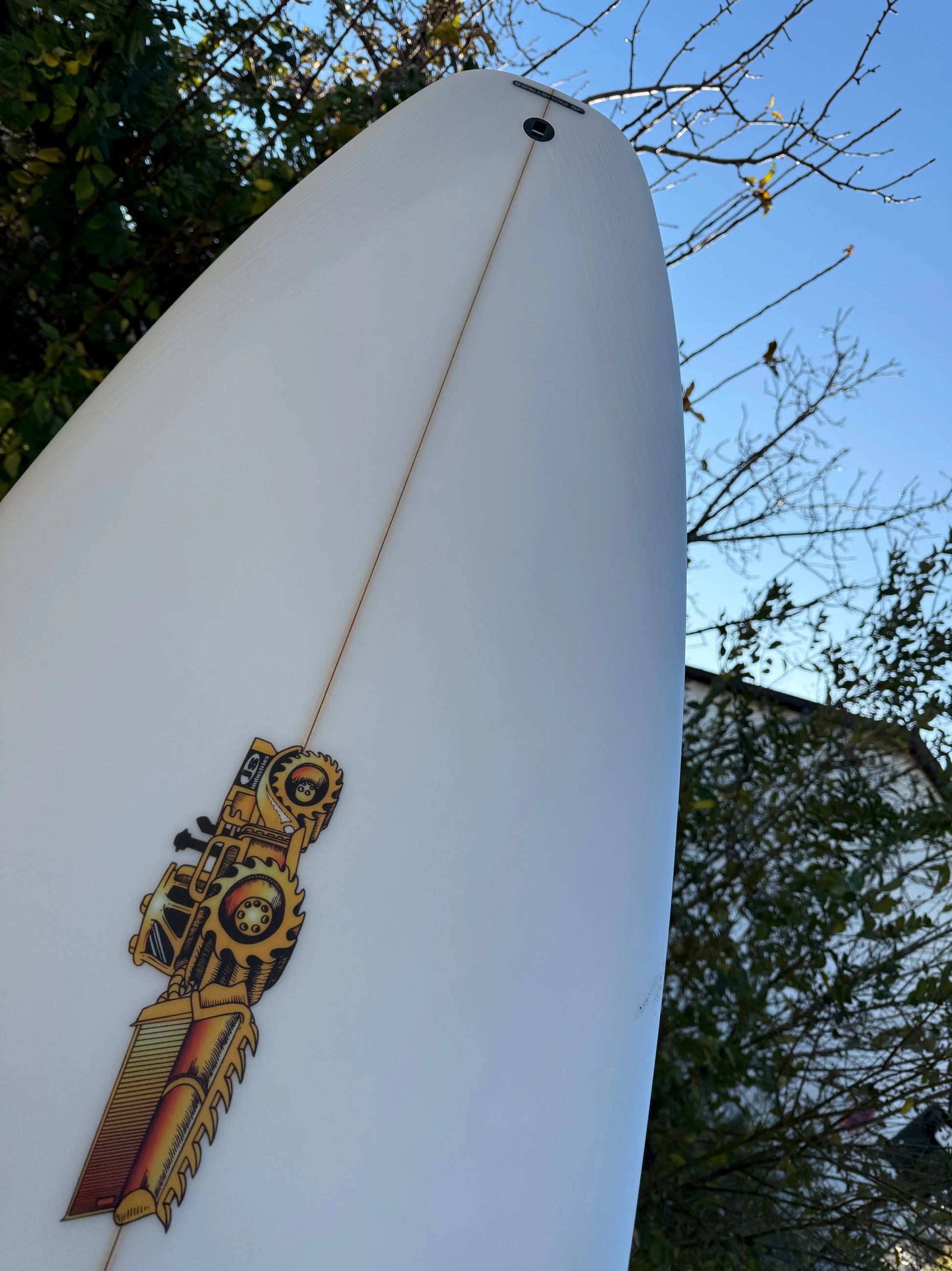 planche de surf js industries golden child natura surfshop zoom tail inegra logo