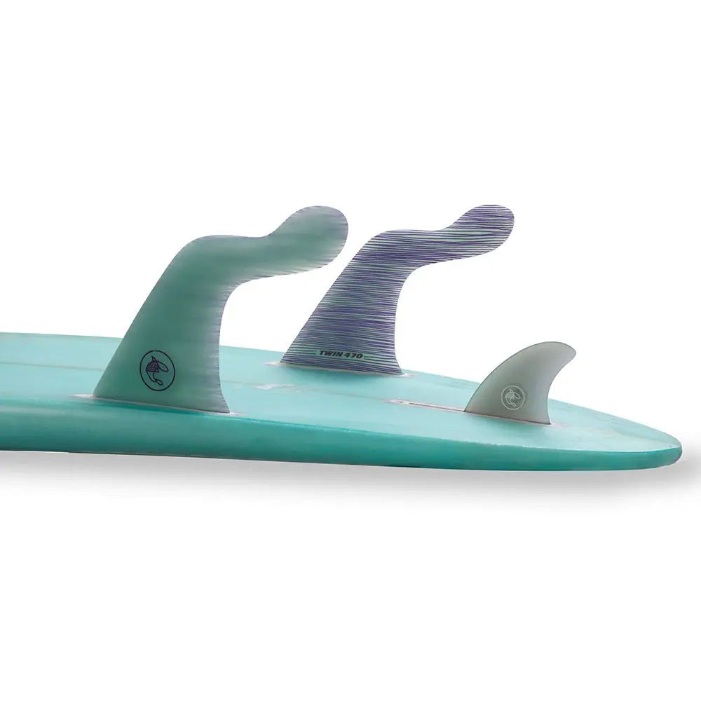 S-wings twin 470 purple g10 (futures fins) S-Wings