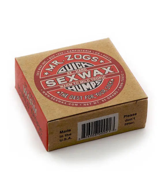 Sex Wax Quick Humps Warm to Mild Tropic (5x extra hard) Sexwax