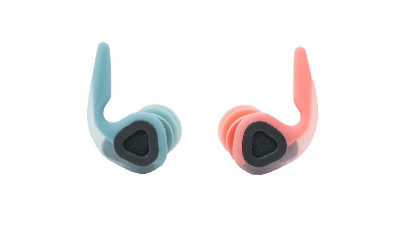 bouchons d’oreille coral sky surfears vue ensemble details natura surfshop landes