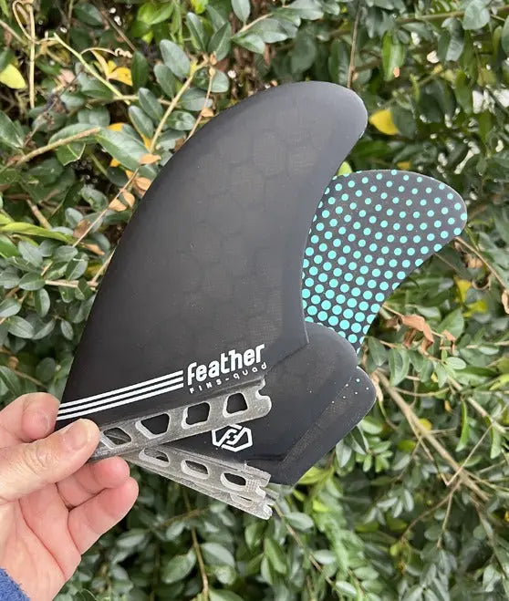 Feather fins Semi Keel Quad (futures) Feather fins
