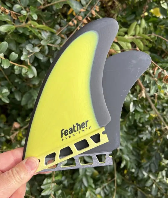 Feather fins modern keel twin NATURA SURFSHOP