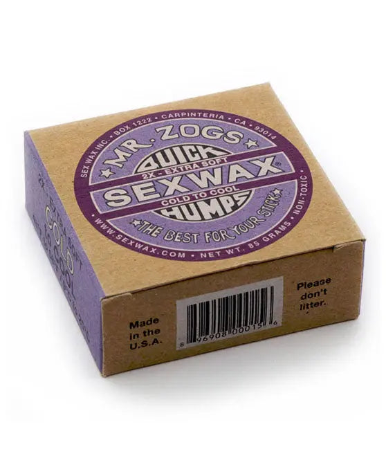 Sex Wax Quick Humps Cold to Cool (2x Soft) NATURA SURFSHOP