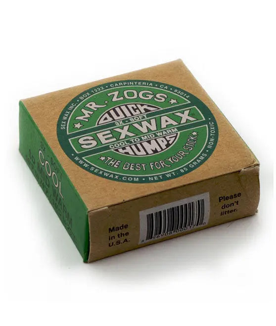 Sex Wax Quick Humps Cool (3x Soft) NATURA SURFSHOP