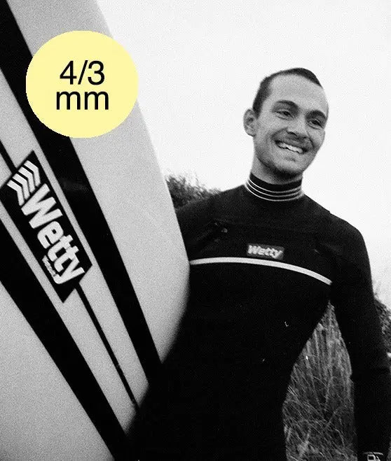 Wetty combinaison Warrior 4/3 mm NATURA SURFSHOP