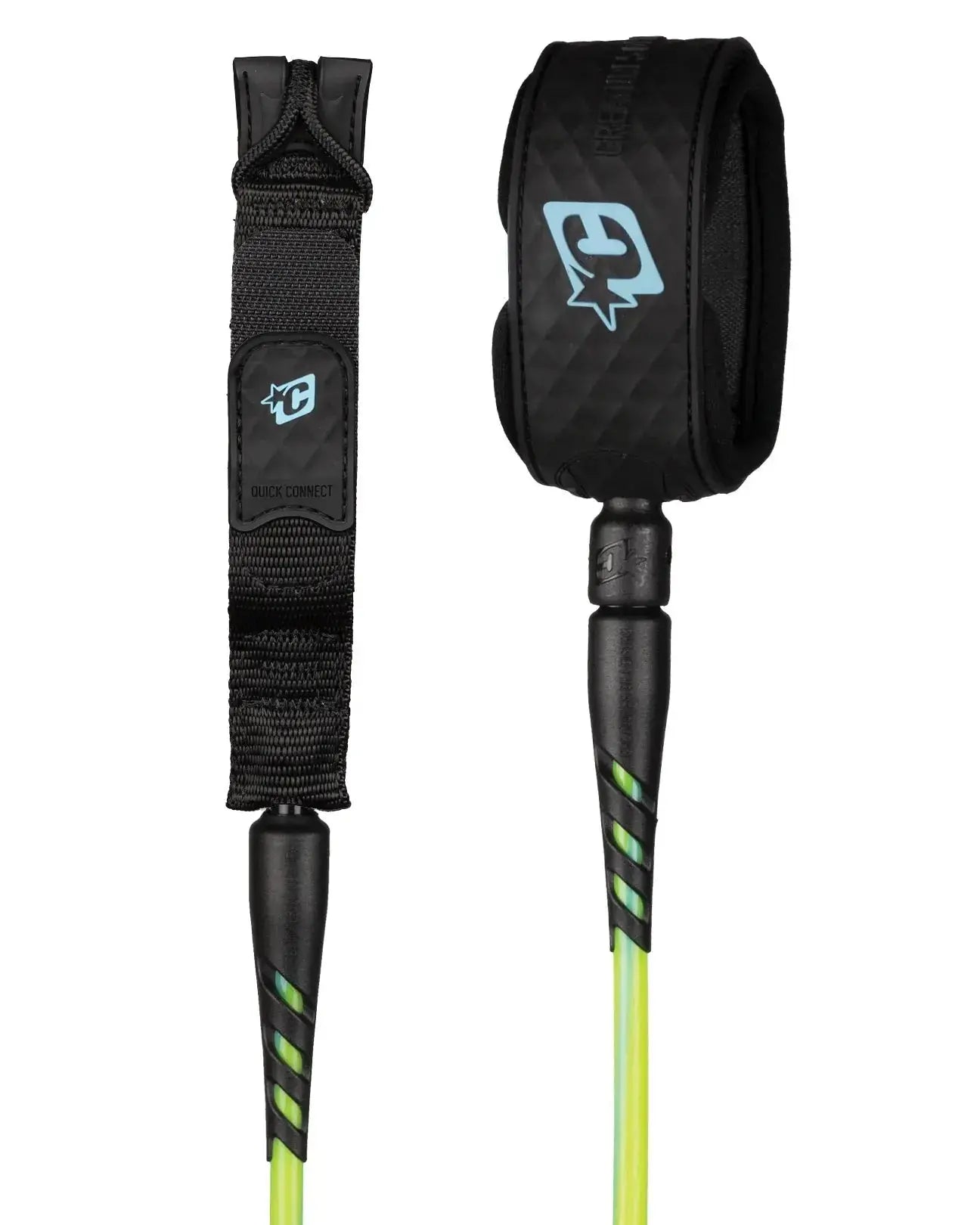 Creatures leash reliance 2.0 standard duty 6' (Pine Lime Twist Black) Creatures of leisure