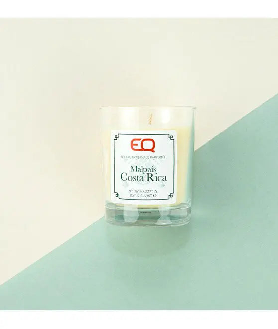 EQ bougie artisanale parfumée Costa Rica NATURA SURFSHOP