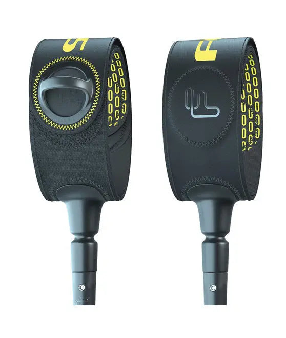 FCS freedom leash 6' jaune NATURA SURFSHOP