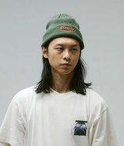 Former flatline beanie (washed green) Former merchandise