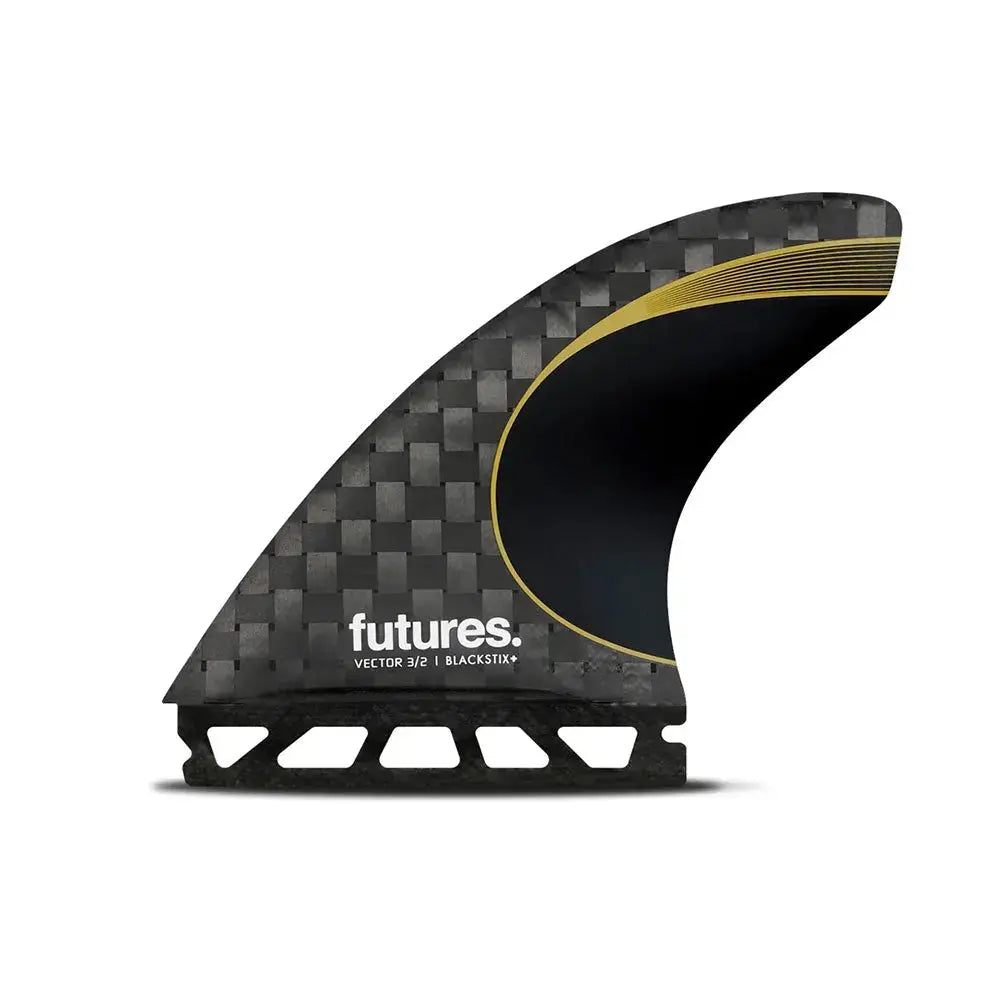 Futures vector 3/2 blackstix (medium) Futures fins