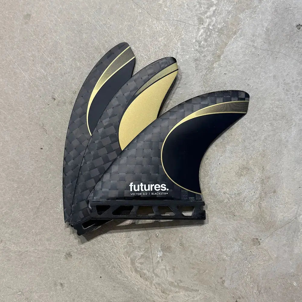 Futures vector 3/2 blackstix (medium) Futures fins