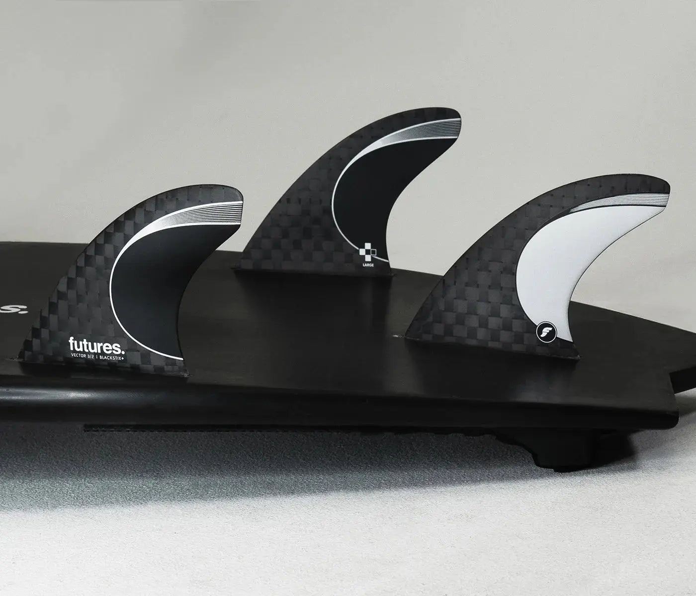 Futures vector 3/2 blackstix (Large) Futures fins