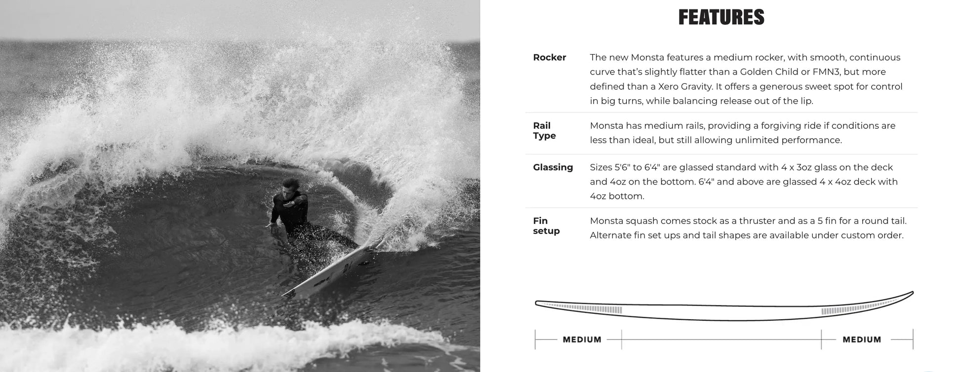 JS Monsta 5'11 (28.9L) Js industries