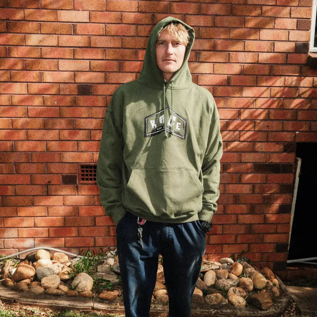 Rage hardware hoody (green) Rage
