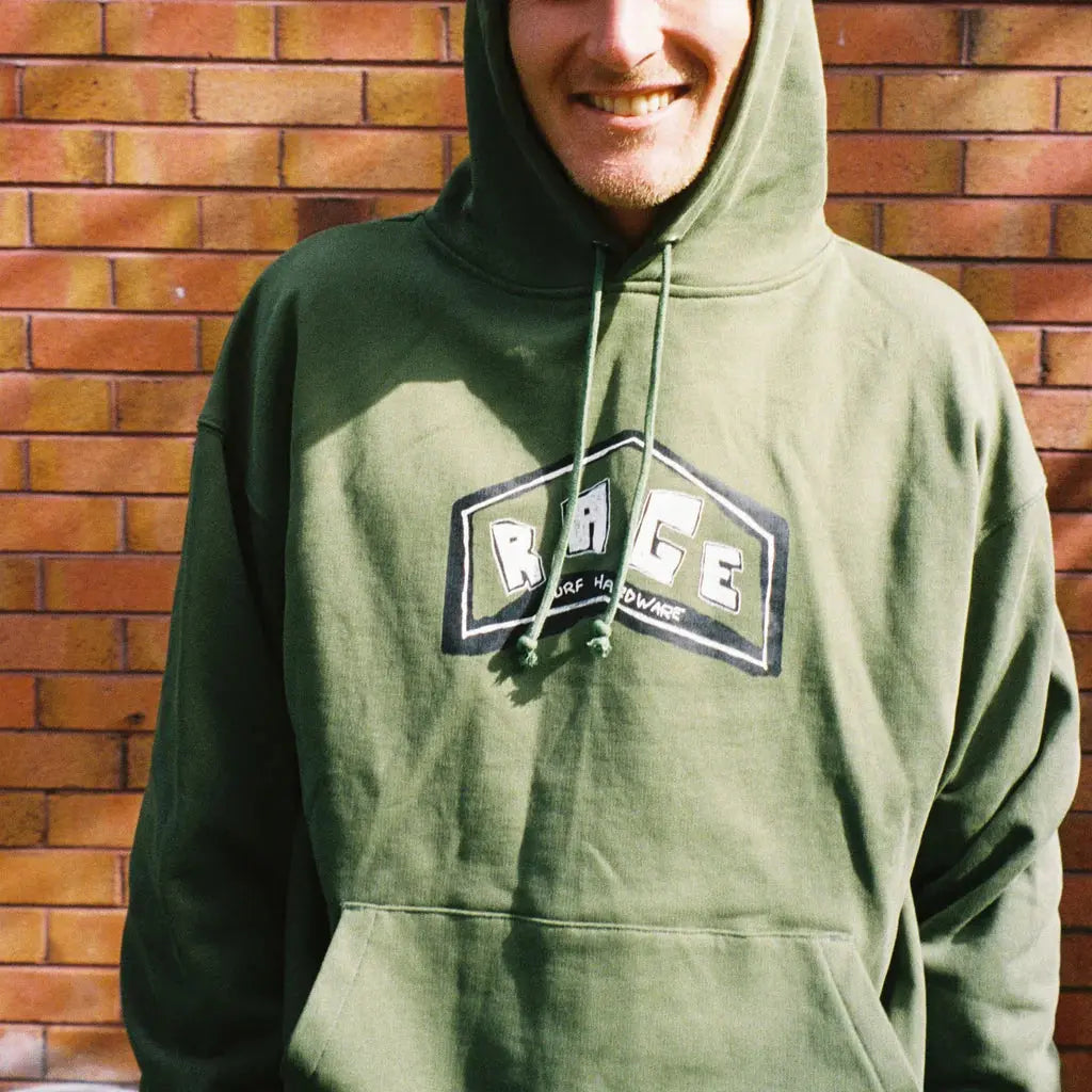 Rage hardware hoody (green) Rage