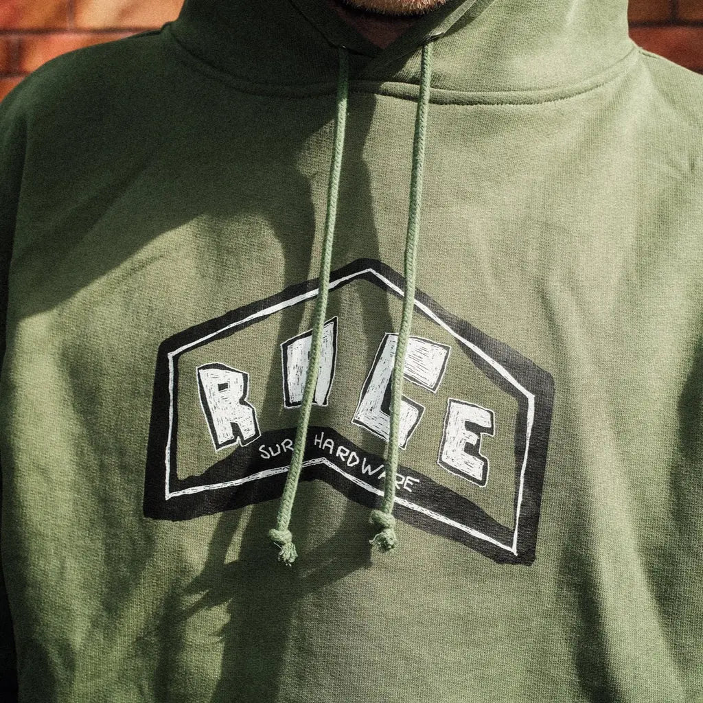 Rage hardware hoody (green) Rage