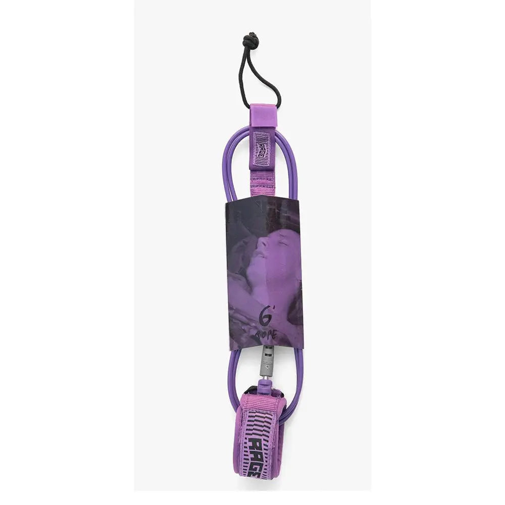 Rage leash 6' comp (purple) NATURA SURFSHOP