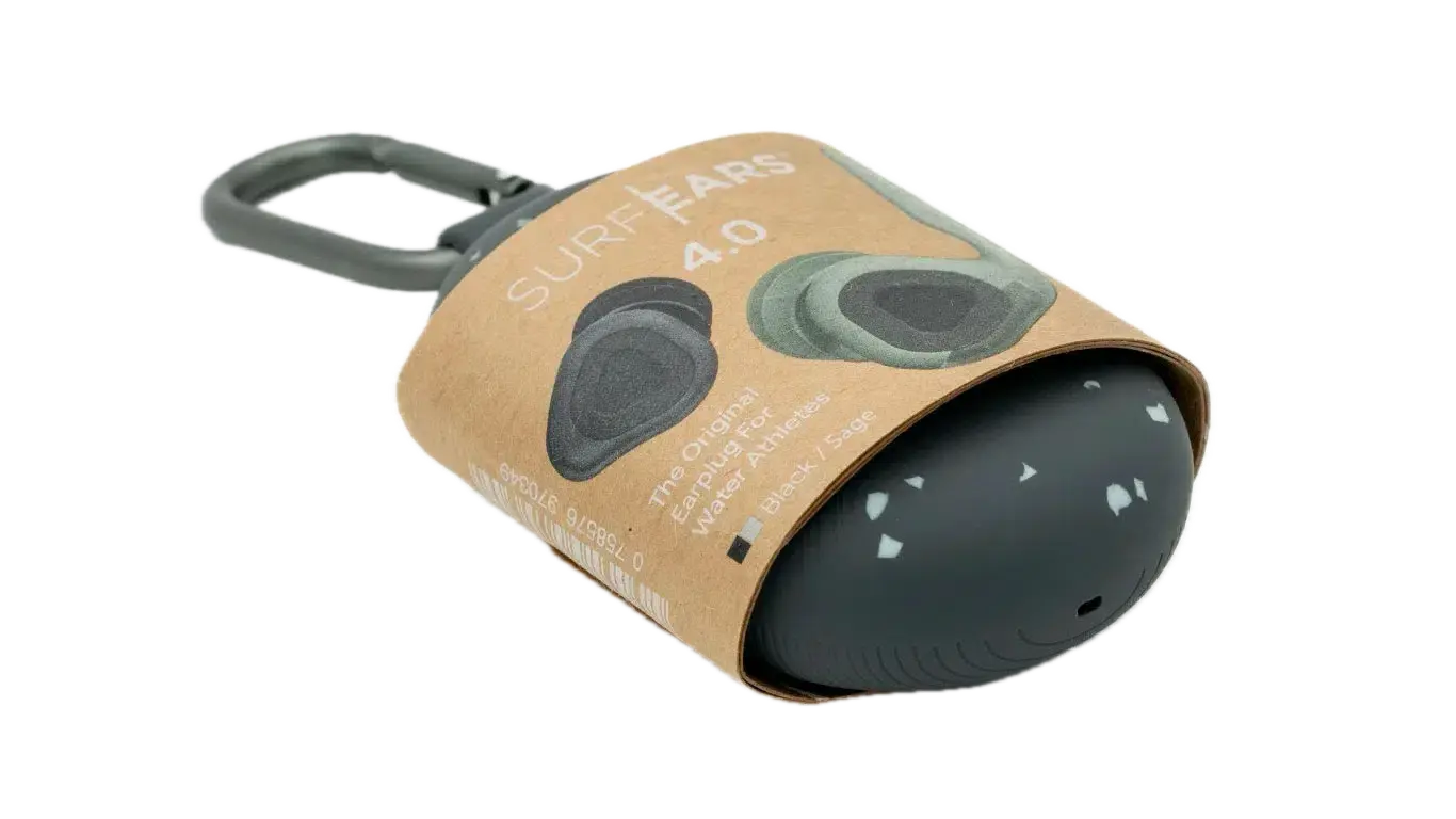 surfears bouchons d’oreille surf hiver meilleur emballage boite rangement natura surfshop black sage recyclage 