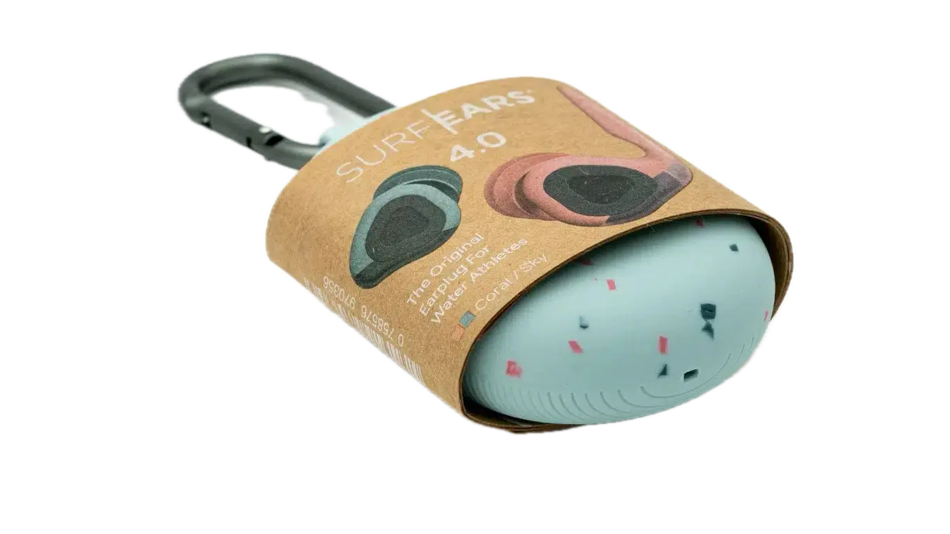 bouchons d’oreille surfears coral sky emballage recyclé natura surfshop
