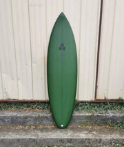 Channel Islands Twin Pin 6'1 (35.3L) (green tint) NATURA SURFSHOP