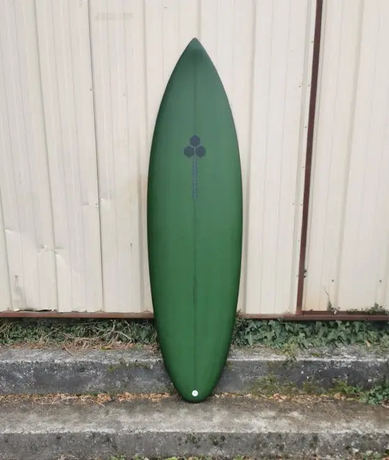 Channel Islands Twin Pin 6'1 (35.3L) (green tint) NATURA SURFSHOP