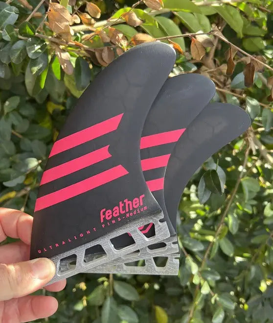 Feather fins ultralight futures (Black pink) Feather fins
