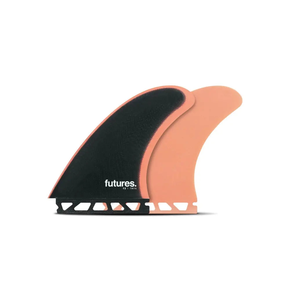 Futures Fins T2 Twin fiberglass Futures fins